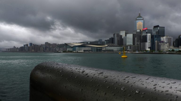 Typhoon Higos hits China, weakens to tropical storm Typhoon Higos hits China, weakens to tropical storm