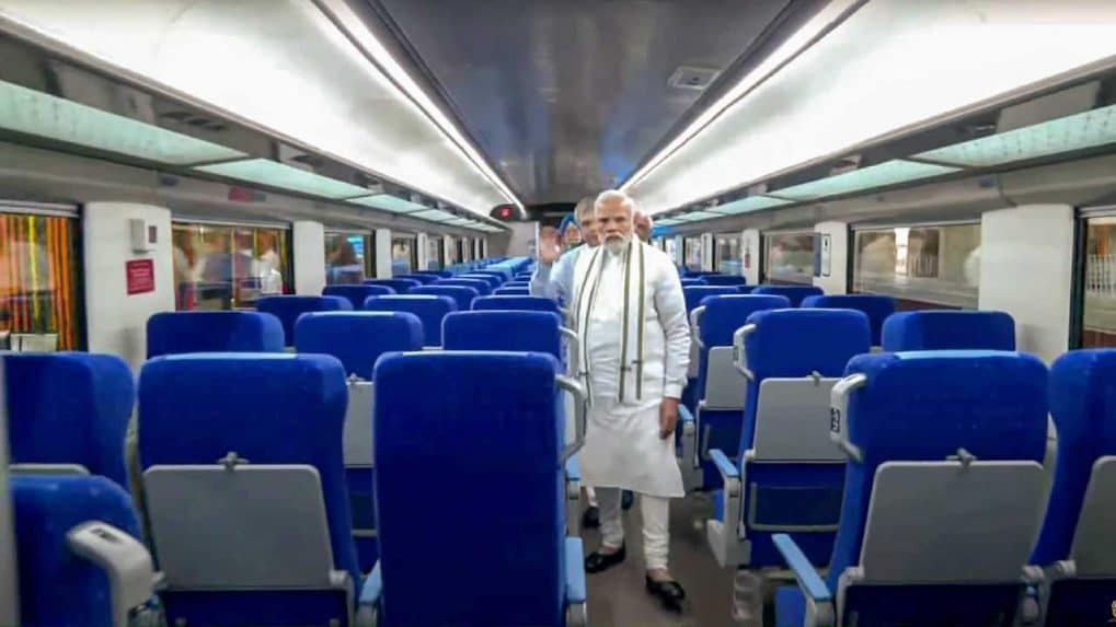 PM Modi Flags Off Vande Bharat Express From Gujarat Today Check Route