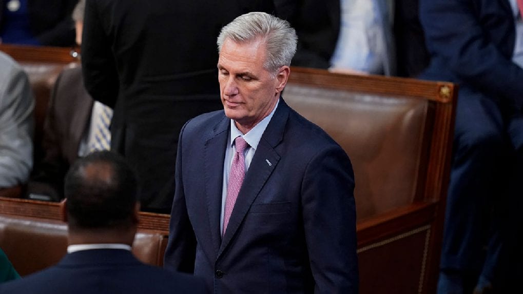 Kevin Mccarthy Becomes First Us House Speaker To Be Removed From His