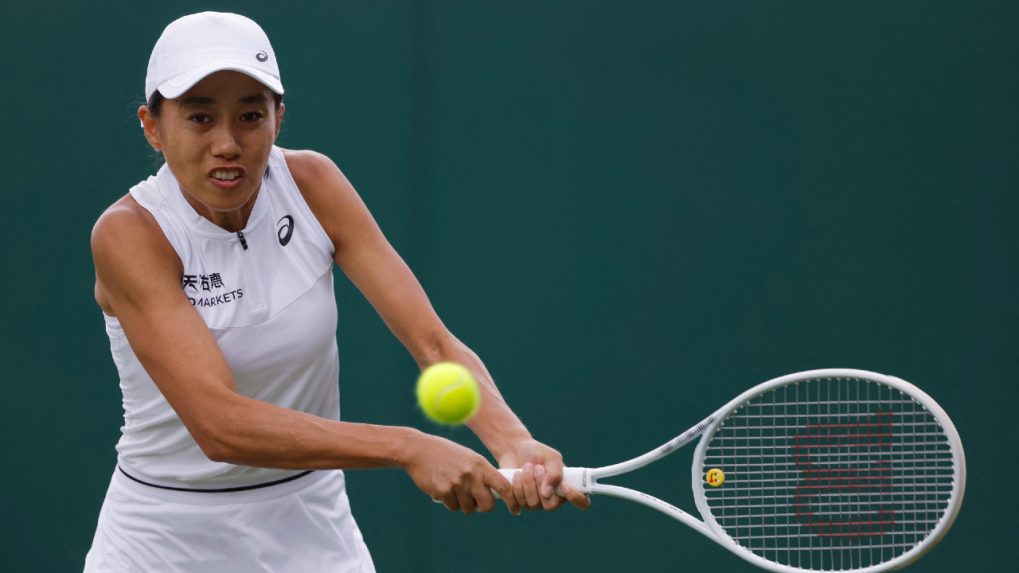 China S Zhang Shuai Retires In Tears After Opponent Erases Mark On