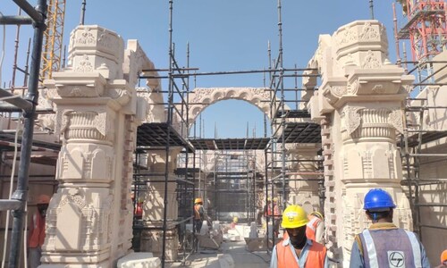 कितना हुआ अयोध्या में भव्य राम मंदिर का निर्माण कार्य, तस्वीरों में आप खुद देखिए