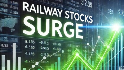 RVNL, RailTel Surge 10% as Railway Stocks Continue Rally; Fare Hike Boosts Sentiment