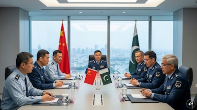 China Pakistan Big Meeting: चीन और पाकिस्तान के टॉप वायुसेना अधिकारियों ने  की मुलाकात! होगा कुछ बड़ा? - CNBC Awaaz