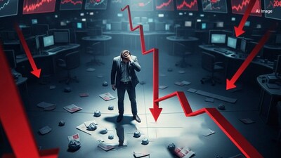 Sensex, Nifty Fall for 3rd Day: Financials, Midcaps Drag Market Post-Noon