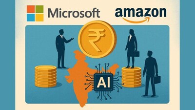 Amazon, Microsoft Lead Billions in India's AI & Data Center Push
