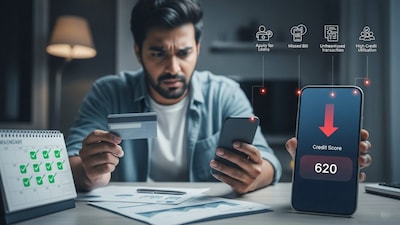 Credit Score Drops Despite Timely EMIs? Common Reporting Errors
