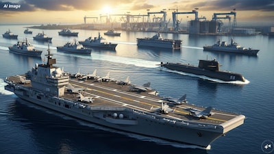 India's Naval Game Changer: New Warship Every 40 Days, Carriers to Submarines