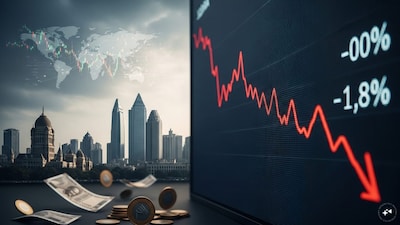 India's Global Market Share Hits 29-Month Low Amid FII Exit, Rupee Fall