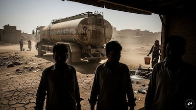 Pakistan Water Crisis tanker mafia is stealing water