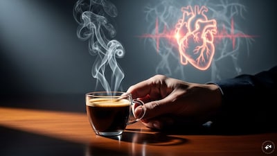 coffee heart attack risk