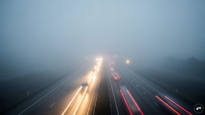 Fog Emergency Warning dense fog alert weather update
