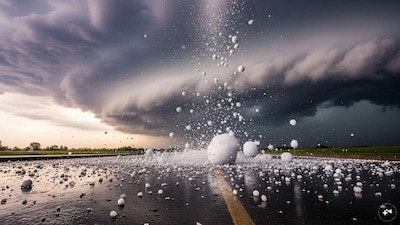 Weather Update Latest News, Heavy Rain Alert, Cyclonic Circulation, Hailstorm alert