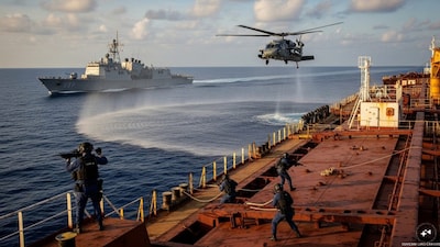 US Navy seizes oil tanker