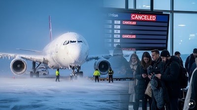 Winter Storm Chaos: Over 1,300 US Flights Canceled Amid Severe Weather Warnings