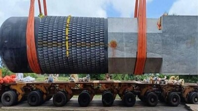 दुनिया का सबसे ऊंचा शिवलिंग बिहार पहुंचा, विराट रामायण मंदिर में होगा स्थापित.