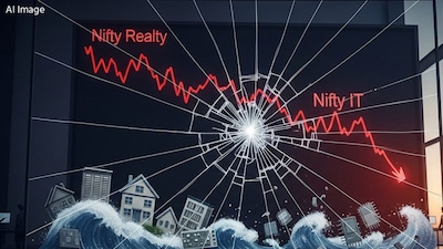 सेक्टरों में सबसे ज्यादा दबाव Nifty Realty और Nifty IT पर रहा, जो क्रमशः 4.89% और 4.37% टूटे.