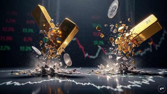 Why Gold Silver Price Crash Down Today: जानिए क्यों आज चंद घंटों में ही सोना चांदी के भाव में आई खतरनाक गिरावट