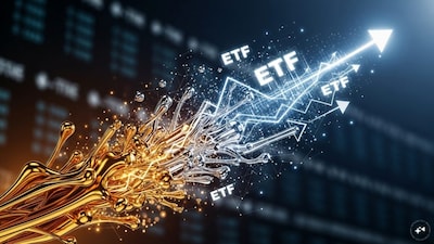 सोना-चांदी ETF में जबरदस्त उछाल: 5 महीने में AUM तीन गुना बढ़कर 3 लाख करोड़ पार.
