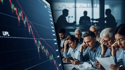 UPL के शेयर में भारी गिरावट, रीस्ट्रक्चरिंग की घोषणा के बाद निवेशकों के करोड़ों डूबे.