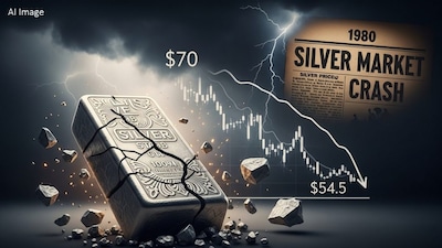 चांदी की कीमत में भारी गिरावट: क्या $54.5 तक और गिरेगा? रिपोर्ट में 1980 जैसे क्रैश की चेतावनी