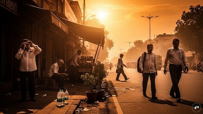 Delhi NCR Weather Update Heatwave alert