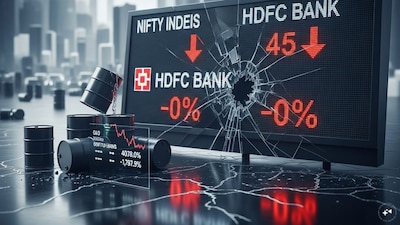 Indian Stock Market Faces Turmoil: Crude Surges, HDFC Bank ADR Dips, Gift Nifty Plunges 600 Pts
