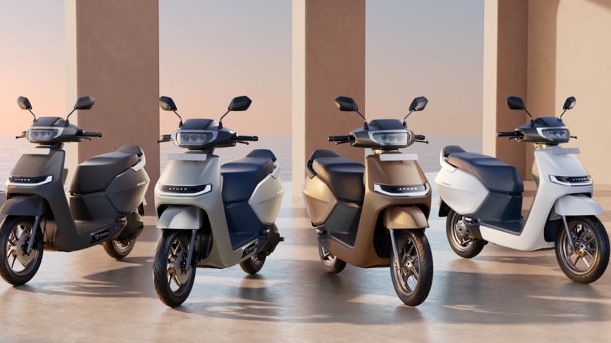 Ather Energy ने लॉन्च किया नया Konarc इलेक्ट्रिक स्कूटर, कीमत, रेंज, फीचर्स और EMI तक पढ़ें सभी जानकारियां - CNBC Awaaz