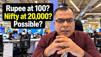 Could Rupee hit 100 and Nifty drop to 20,000? Anuj Singhal advises against rushing into the market.
