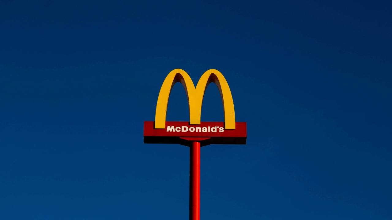 U.S. fast food restaurant chain McDonald's