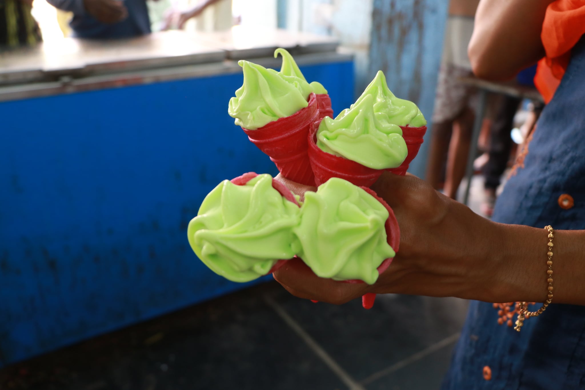 No 1. Cooling cravings: Sale of cold treats spiked this summer as Swiggy experienced a 16% increase in demand for ice creams/frozen desserts compared to last year. (Photo Credit: Dhieja Prabhavathy)