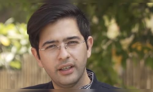 Raghav Chadha back in India, visits Kejriwal’s residence amid Swati Maliwal assault controversy