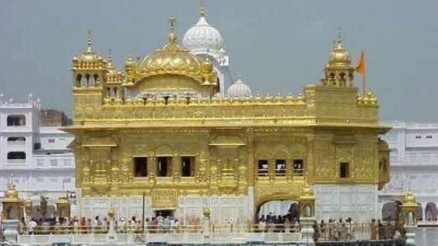 Amritsar, Punjab | The Harmandir Sahib, known as the Golden Temple and the holiest site in Sikhism, is located in Amritsar. Its ‘langar’, or communal kitchen, acts as a reminder of service and humility. (Image: PTI) Amritsar, Punjab | The Harmandir Sahib, known as the Golden Temple and the holiest site in Sikhism, is located in Amritsar. Its ‘langar’, or communal kitchen, acts as a reminder of service and humility. (Image: PTI)