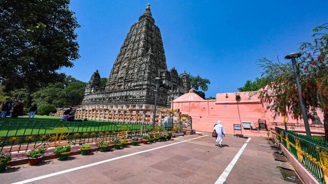 Bodh Gaya, Bihar | The Bodhi tree is one of the most significant Buddhist pilgrimage destinations since it is where Lord Buddha attained enlightenment. Must-visit sites include the Mahabodhi Temple (UNESCO World Heritage Site), Bodhi Tree, Great Buddha Statue, and Thai Monastery. (Image: PTI) Bodh Gaya, Bihar | The Bodhi tree is one of the most significant Buddhist pilgrimage destinations since it is where Lord Buddha attained enlightenment. Must-visit sites include the Mahabodhi Temple (UNESCO World Heritage Site), Bodhi Tree, Great Buddha Statue, and Thai Monastery. (Image: PTI)