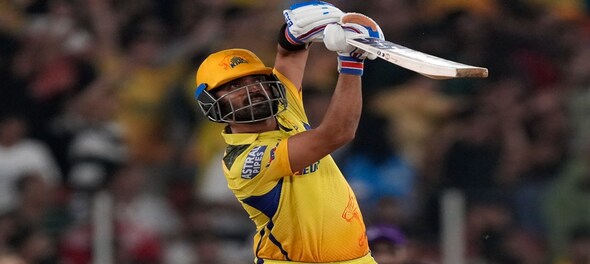 Why has Ajinkya Rahane not come out to bat against KKR for CSK? - CNBC TV18