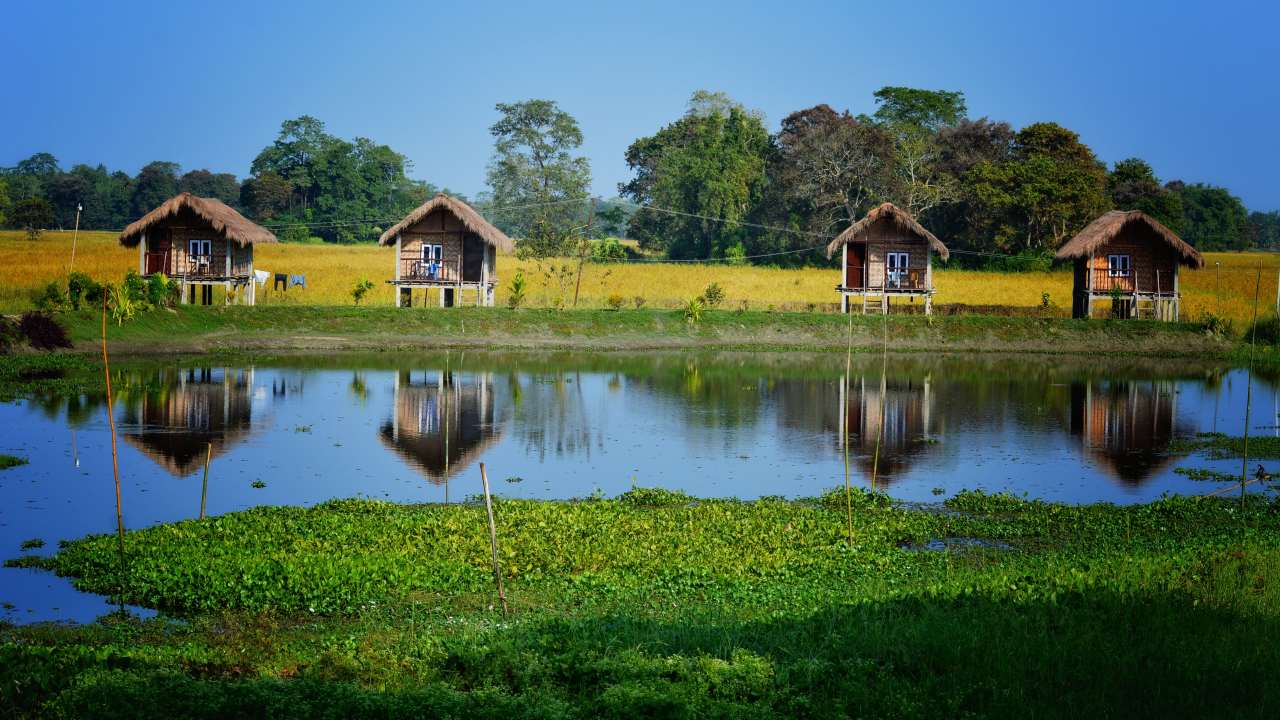 No 11. Majuli, Assam | Maximum temperature in summer months: 29 degrees Celsius | Explore the largest river island in the world where you can witness the state's unique blend of Assamese culture and natural wonders. (Image: Shutterstock)
