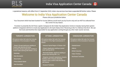 Due to operational reasons, with effect from 21 September 2023, Indian visa services have been suspended till further notice. 
