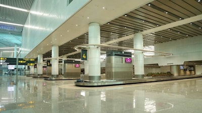 FILE PHOTO: The Indira Gandhi International Airport (IGIA), operated by the Delhi International Airport Ltd (DIAL), handles around 1,500 flight movements daily.