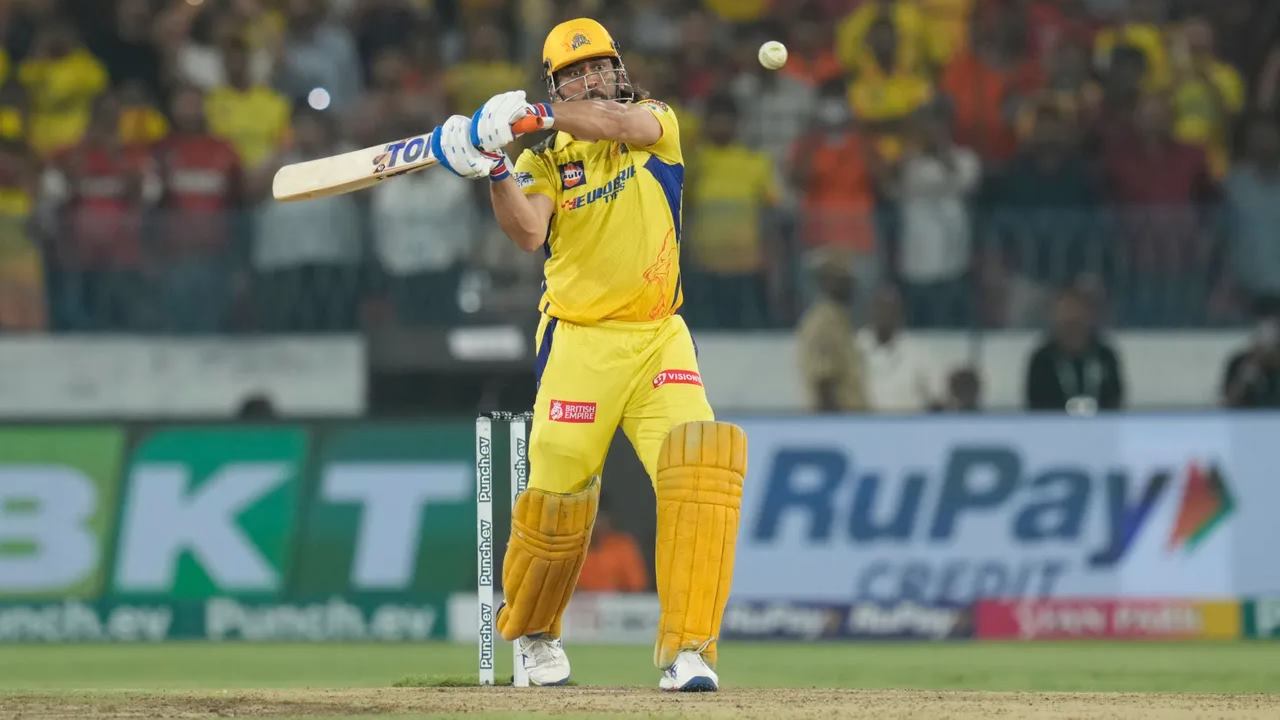 Former CSK captain MS Dhoni came up with the most entertaining cameo of the season as he notched an unbeaten 20 in only 4 balls against arch-rivals Mumbai Indians. Dhoni's cameo included a hat-trick of sixes that set the stands in the Wankhede Stadium on fire. (Image: IPL)