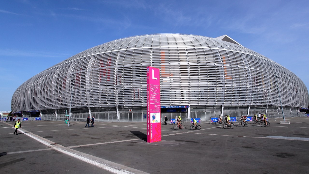 Pierre Mauroy stadium in Villeneuve-d'Ascq, northern France. The stadium will host some handball and basketball matches during the Paris 2024 Olympic Games. (Image: AP Photos)