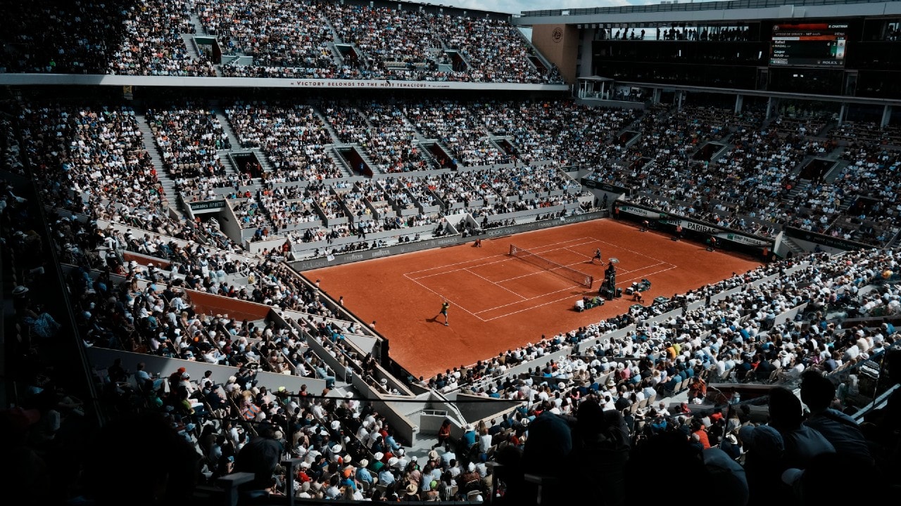 The Roland Garros stadium will host the tennis competitions during the Paris 2024 Olympic Games. (Image: AP Photos)