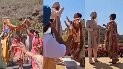 Taapsee Pannu's wedding video surfaces, reveals red bridal dress ...