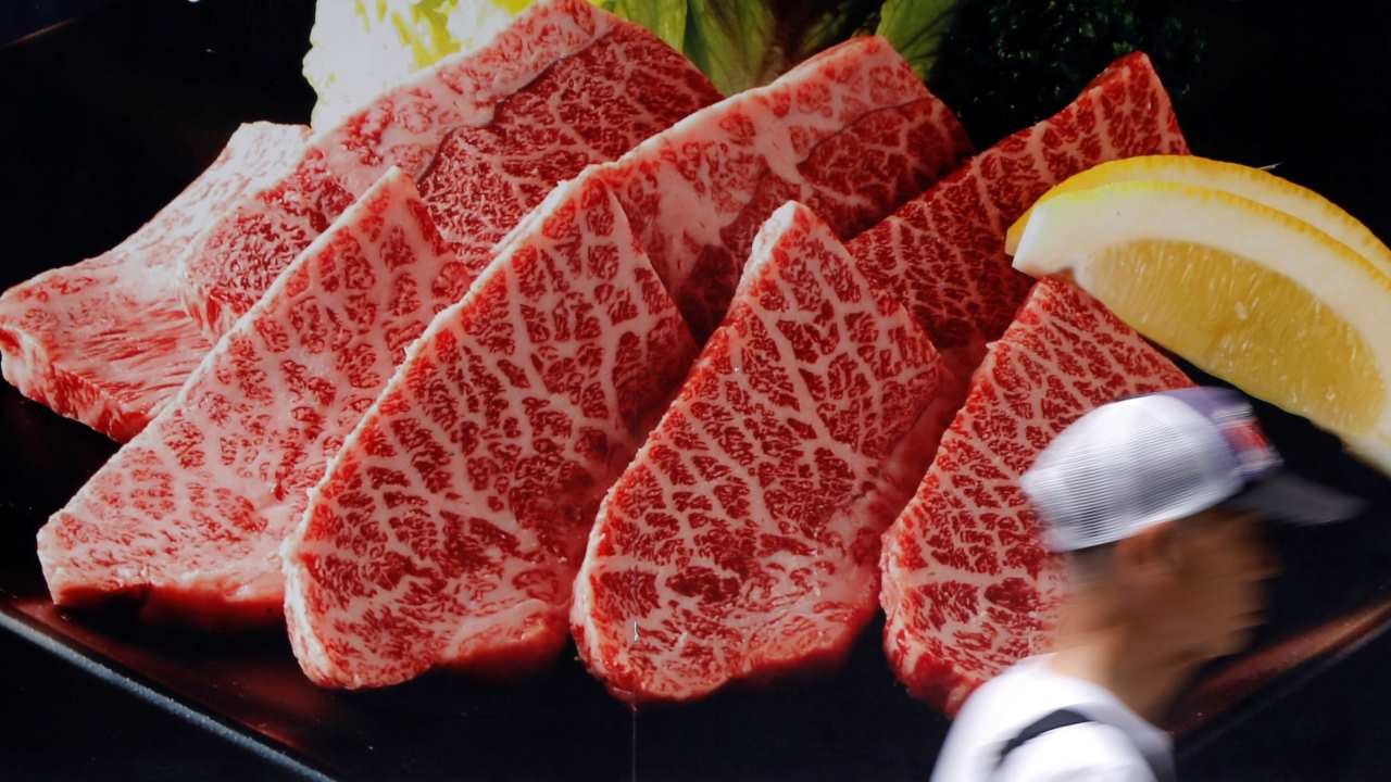 No 8. Wagyu beef | Origin: Japan | Although available only in a few select states and hotels in India, the most basic Wagyu beef can cost up to Rs 40,000 per kg. The cattle that the meat comes from are fed beer and are often given massages. (Image: Shutterstock)