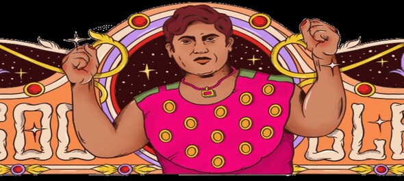 Google Doodle pays tribute to India's first female wrestler Hamida Banu ...