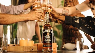 Jameson Black Barrel | Price in Mumbai: Rs.3750 for a 750ml bottle | Double charring the wood fires up the barrel and gives them new life. Untold richness and complexity awaits in every drop of Jameson Black Barrel. It’s perfect on its own or on the rocks, but it’s also commonly known as the best whiskey for an old-fashioned connoisseur.