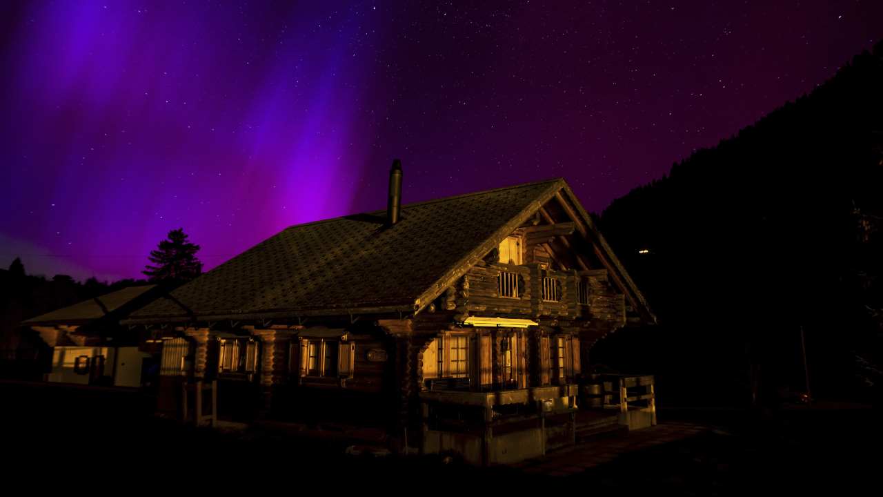For the second consecutive night on Saturday (May 11), auroras illuminated vast expanses of the sky, captivating viewers across various regions of the globe. This breathtaking display had already mesmerized audiences ranging from the United States to Tasmania to the Bahamas the previous day. (Image: AP)