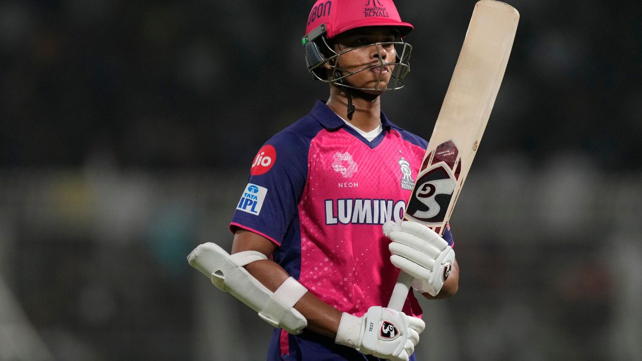 3) Yashasvi Jaiswal: The Rajasthan Royals opener had a string of low scores before a 59-ball hundred against Mumbai Indians brought him right back into contention.