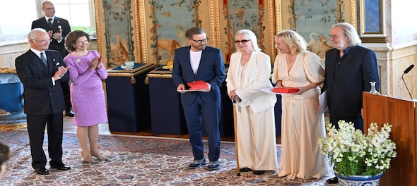 Pop icons ABBA reunite to receive Swedish knighthood - CNBC TV18