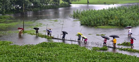 A Dreadful Flood Scenario In Assam Impacts More Than 6.44 Lakh In 19 