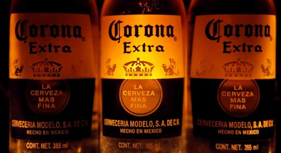 No 1. Corona | Corona is a beer brand owned by Grupo Modelo in Mexico and exported around the world. The alcohol content in Corona is 4.5%. It has become the most valuable global beer brand with its growing markets in Brazil, China and South Africa. It is known for its light and refreshing taste and is a popular choice among beer lovers.