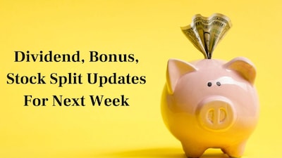 Nine stocks, including Castrol India, India Glycols, Vedanta, PFC, among others are set to see corporate actions this week, including those for dividends, bonus issues and stock splits announced by these companies earlier. Here's a look at a list of these companies and their record dates.